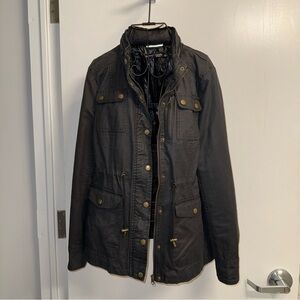 Blanc Noir Rain Jacket Black